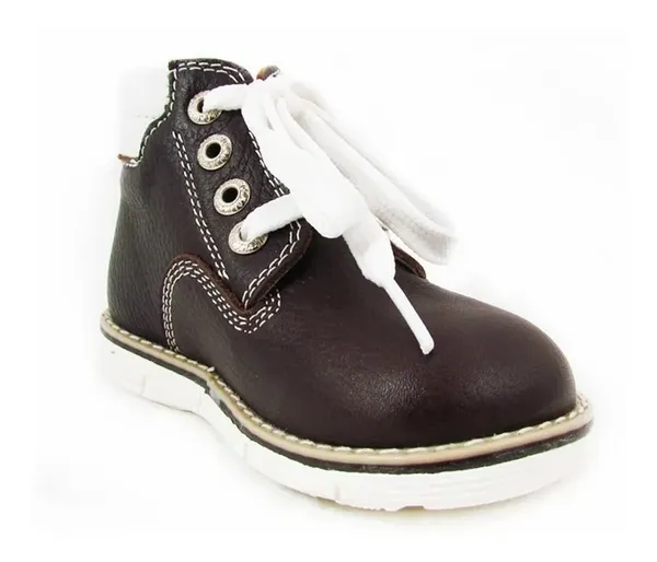 Zapatos Casuales Pocholin Floter Niño Marrón Oscuro